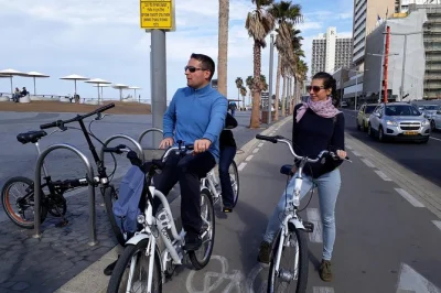 Pedal through tel aviv’s neighborhoods, beaches, and markets on a guided bike tour. includes bike, helmet, and local guide. book now for a relaxed city ride.