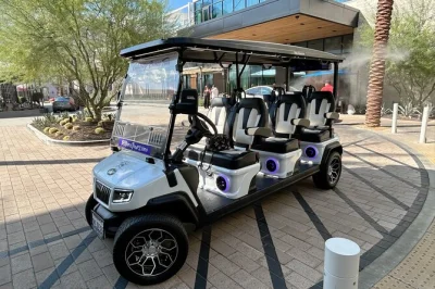 Step into palm springs’ golden age on a guided golf cart tour, see legendary celebrity homes, hear hollywood stories from locals, and enjoy open-air comfort with bottled water included.