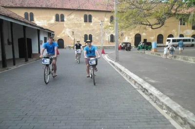 Pedal through galle’s unesco fort, beaches, and colonial streets with a local guide. includes e-bike or manual bike, snacks, and small group size. book now.
