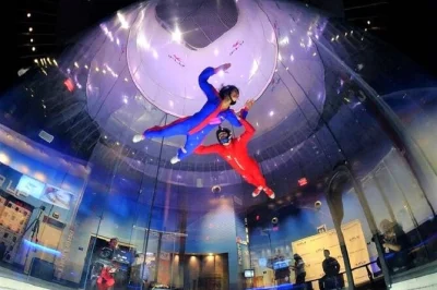 Indoor skydiving in san diego: zwei flüge, profi-coaching und persönliches zertifikat. perfekt für anfänger und familien – ganz ohne vorerfahrung.