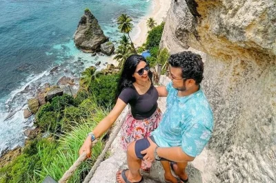 Private nusa penida tour zu kelingking, diamond beach, atuh beach & thousand islands aussichtspunkt. all-inclusive mit guide, boot, mittagessen & hoteltransfer.