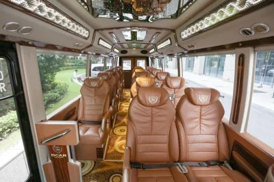 Travel from hanoi to ha giang by limousine minivan with hotel pickup and drop-off included. air-conditioned comfort, bottled water, and local driver.