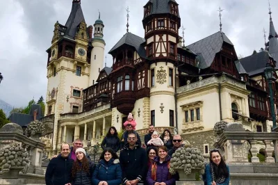 Visit peles castle and bran castle on a day trip from bucharest with a local guide. includes pickup, transport, and bottled water. reserve your spot today.