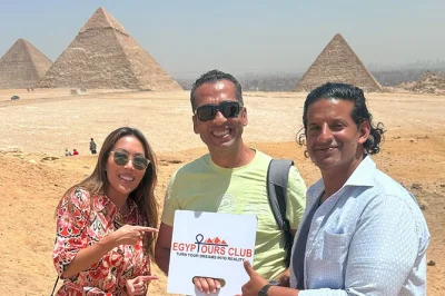 Experience the giza pyramids, sphinx, and egyptian museum on a private tour from cairo. includes hotel pickup, expert egyptologist guide, and transport.