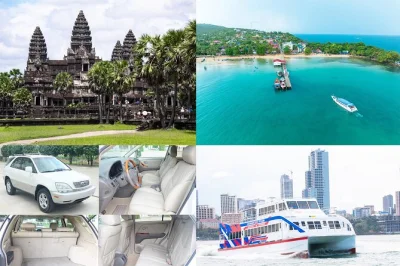 Da siem reap a koh rong in modo semplice: auto privata, biglietto traghetto, ritiro in hotel e assistenza in ogni fase. orari flessibili, comfort reale, zero stress.