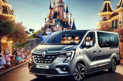 Travel from paris airport to disneyland in a private minivan with a local driver. includes pickup at arrivals, help with luggage, and onboard wi-fi for up to 8 people.