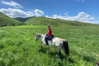 Ride horses in chon kemin valley, visit burana tower, and taste kyrgyz cuisine with a local guide. includes lunch and hotel pickup. book now.
