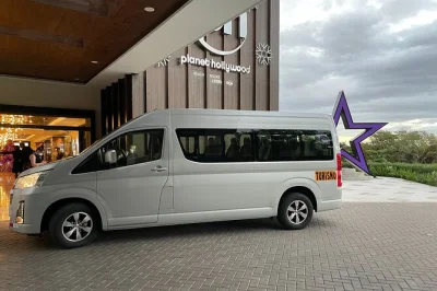 Transfer privato dall’aeroporto di guanacaste al planet hollywood beach resort con autista locale, acqua in bottiglia e assistenza 24/7. prenota ora per un pickup senza stress.
