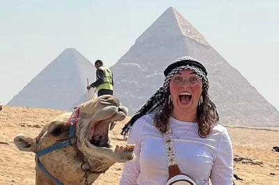 Feel the desert wind at giza pyramids, ride camels near the sphinx, go inside a queen’s pyramid, and taste egyptian lunch—all with pickup and local guide.