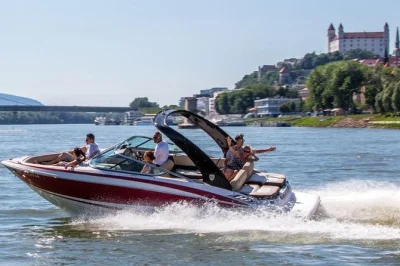 See bratislava from a speedboat, gliding past castles and modern banks. includes windproof jacket and private boat tour with local guide. book now.