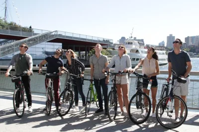 Ride through manhattan’s highlights by bike with a local guide. includes helmet, bike, and bag. book now for a relaxed city adventure.