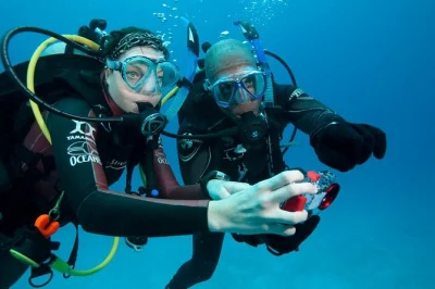 Level up your diving skills in gran canaria with a local instructor. includes five dives, all equipment, and hotel pickup. reserve your spot today.