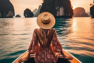 Nagez dans la lagune de pileh, découvrez maya bay depuis le bateau et faites du snorkeling à monkey beach lors d’une journée au départ de phuket. transfert hôtel, guide local et buffet thaï in