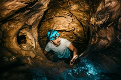 Esplora le grotte di venado con un tour privato da la fortuna. speleologia guidata, pick-up in hotel, attrezzatura, snack e foto inclusi. prenota la tua avventura nelle grotte della costa rica.