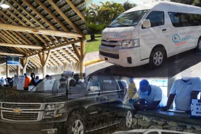 Transfer privado do aeroporto de punta cana para hotéis em bavaro com motorista local. encontro na chegada, placa com seu nome e trajeto direto até o hotel.