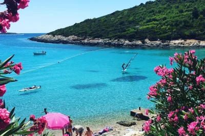 Paddle from milna bay to vis’s sandy zaglav beach with a local guide. includes all equipment and safety intro. book your spot for this relaxed water tour.