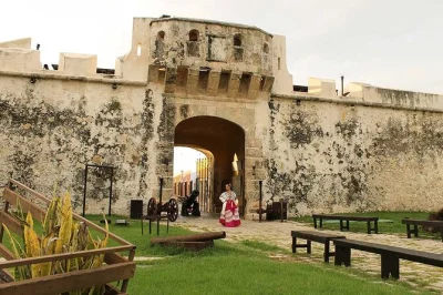 Scopri la storia di campeche con una visita guidata. esplora fortezze, musei e la città murata. include ingressi, snack, bevande e trasporto.