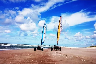 Try a blokart adventure on the curonian spit’s wild beaches, with hotel pickup, expert guide, and snacks included. book your wind-powered ride now.