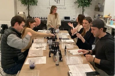 En alpharetta, diseña tu fragancia única con un experto en aromas. taller de 2 horas con todo incluido y opción a vino. reserva tu lugar hoy.